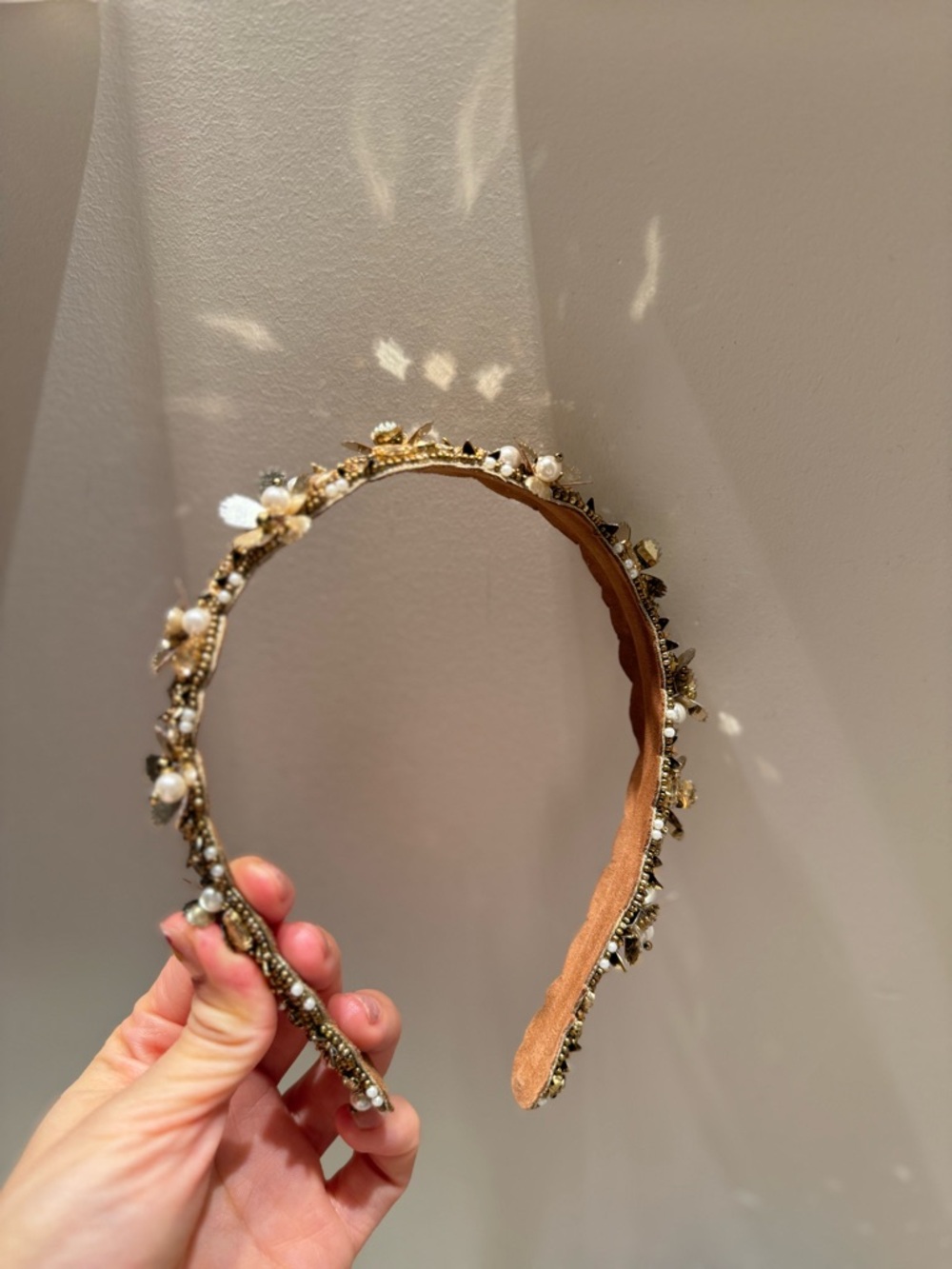 Deepa Gurnani - Everdeen Headband - Gold